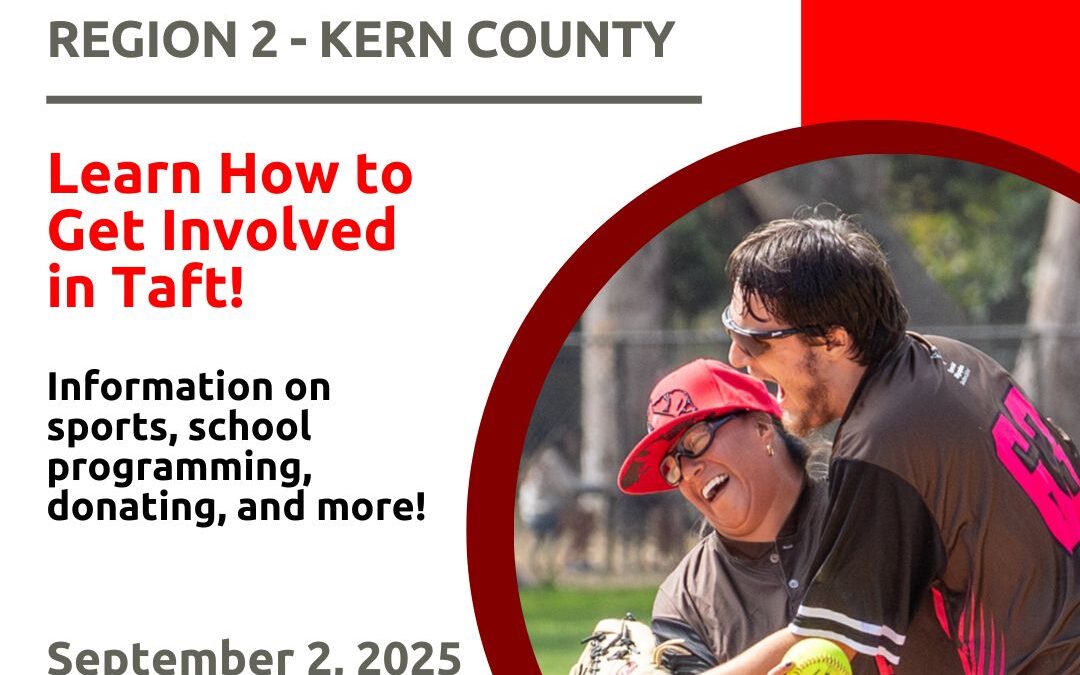 Get involved in Taft! Special Olympics, Kern County