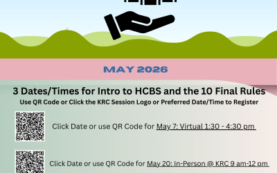 Educational Opportunity Intro to HCBS and the 10 Final Rules