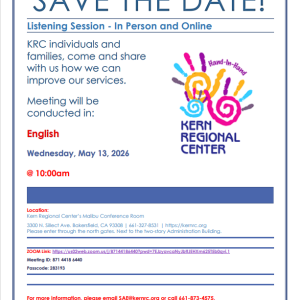 Listening Session Meeting Date: May 13, 2026 Time: 10AM-12PM